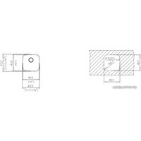 Кухонная мойка TEKA BE 400/400 MTX [10125062]
