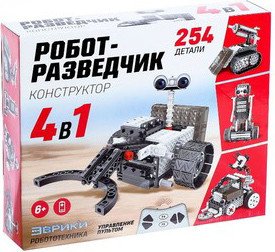 

Конструктор Эврики 3818463 Робот-разведчик 4 в 1