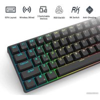 Клавиатура Royal Kludge RKG68 RGB (черный, RK Brown)