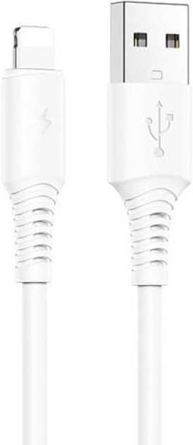 

Кабель Borofone BX47 USB Type-A - Lightning (1 м, белый)