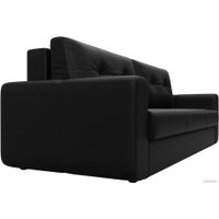 Диван Лига диванов Лига-031 121277 (экокожа черный)