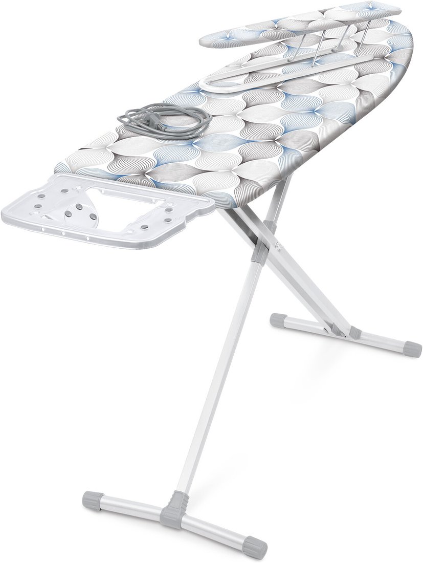 

Гладильная доска Nika Тефлон НТ10+/ЦБ (графичные цветы на белом)