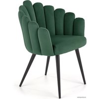 Стул с подлокотниками Halmar K410 (темно-зеленый)