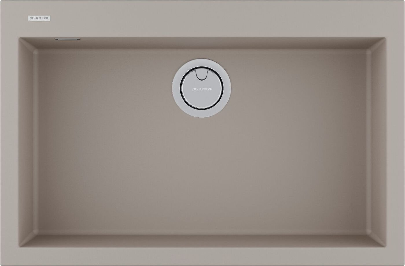 

Кухонная мойка Paulmark Decoration 76 PM937650-AR (бежевый)