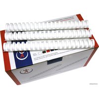 Пластиковая пружина для переплета РеалИСТ Пластик 28 мм (белый)