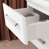  Belux Тумба под умывальник Портленд НП 65-02 (1, белый глянцевый)