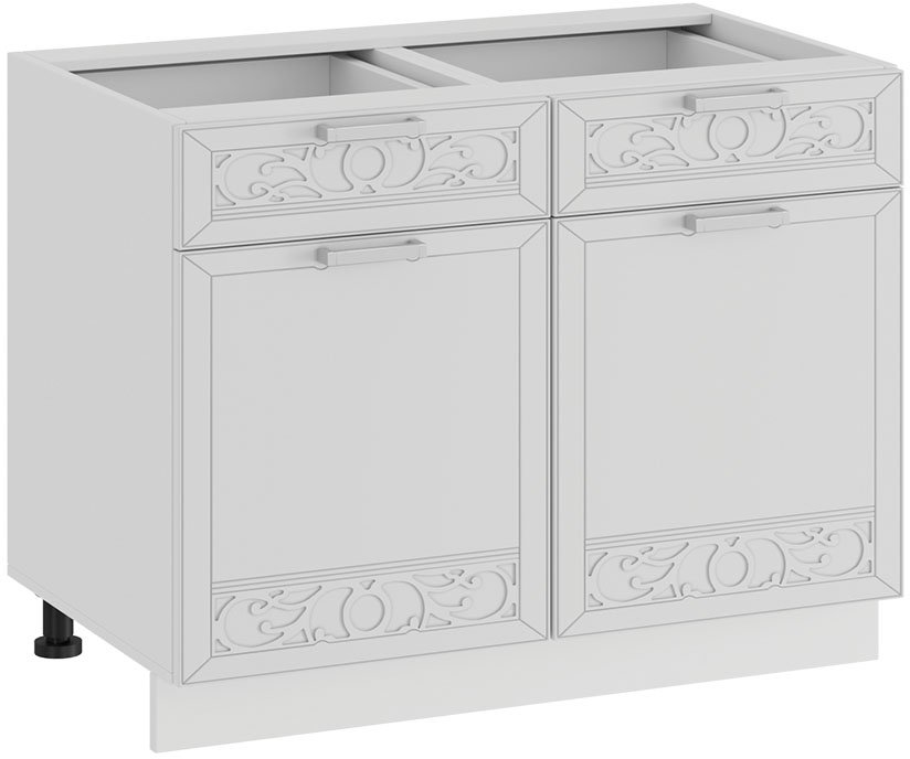 

Шкаф напольный Трия Долорес 1Н8Я1 (белый/сноу)