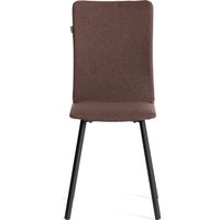 Стул TetChair La Rousse (рогожка, коричневый/черный)