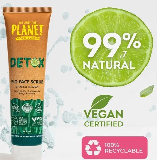 

We Are The Planet Скраб для лица Detox Обновляющий (100 мл)