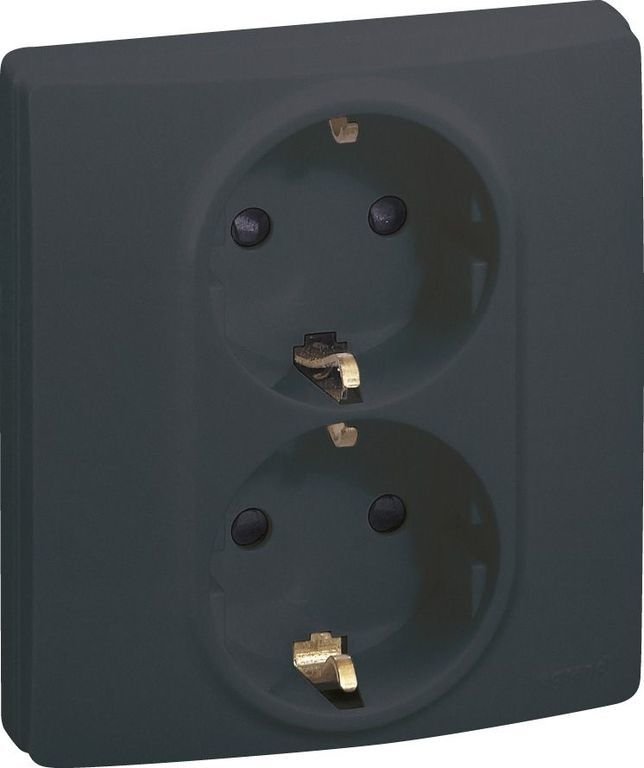 

Розетка Legrand Etika 672623 (антрацит)