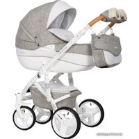 Универсальная коляска Riko Brano Luxe (3 в 1, latte)