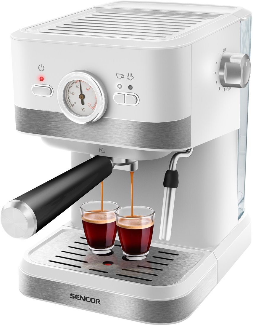 Рожковая кофеварка Sencor SES 1720WH