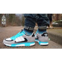 Кроссовки Adidas ZX 850 серый-голубой (D65236)