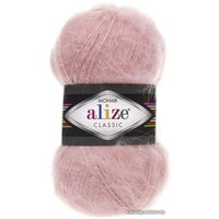 Пряжа для вязания Alize Mohair classic 161 (200 м, пудра)