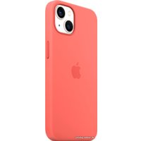 Чехол для телефона Apple MagSafe Silicone Case для iPhone 13 (розовый помело)