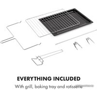 Мини-печь Klarstein Masterchef 45 (серебряный)