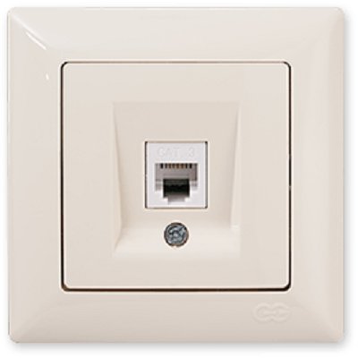 

Розетка телефонная Gunsan Визаж 01 28 12 00 157 120