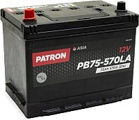 

Автомобильный аккумулятор Patron Asia PB75-570LA (75 А·ч)