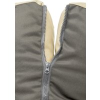 Кресло-мешок Mio Tesoro 4с0012тр (М, серый/бежевый)