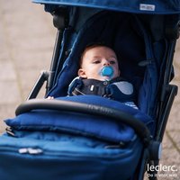 Вкладыш для прогулочного блока Leclerc baby Footmuff Polar (blue)