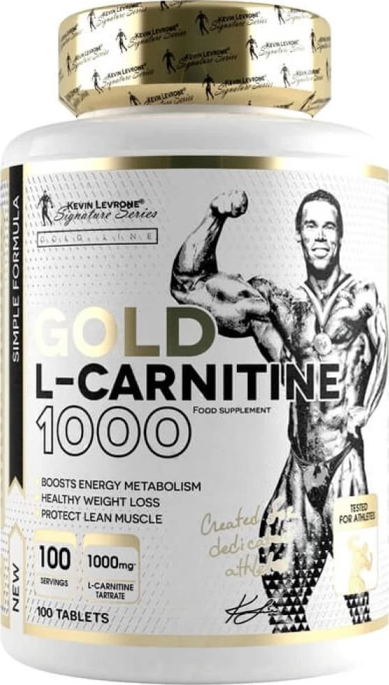 

L-карнитин Kevin Levrone L-Carnitine 1000 Gold (100 таблеток)