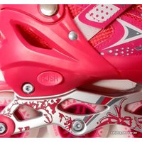 Роликовые коньки Relmax P01-Set Pink/White (р. 31-34, розовый)