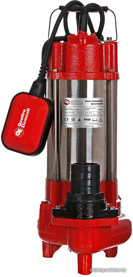 Фекальный насос Quattro Elementi Sewage 800F Ci