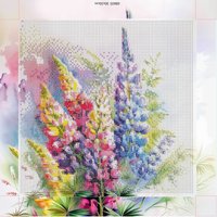Алмазная мозаика  Феникс+ Акварельные люпины 68605