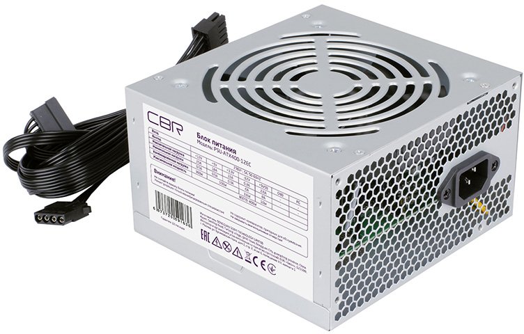

Блок питания CBR PSU-ATX400-12EC