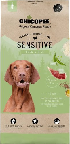 Сухой корм для собак Chicopee CNL Sensitive утка с рисом 2 кг