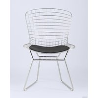 Стул Stool Group Bertoia (хром/черная подушка)