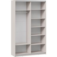 Шкаф-купе Трия Оскар Тиффани Т2 1400 282732 (белый/кашемир/кашемир матовый)