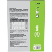 Пленка для ламинирования CACTUS глянцевая A3, 100 мкм, 100 шт