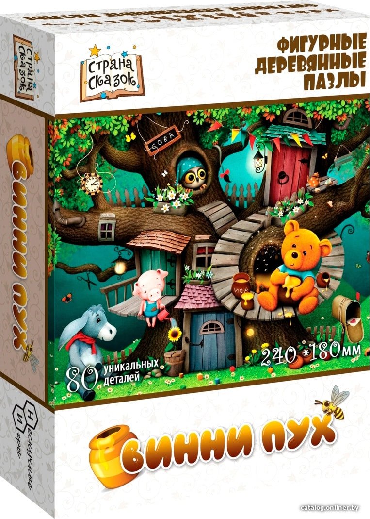 Пазл Нескучные игры Винни Пух