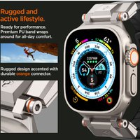 Ремешок Spigen DuraPro Armor PU для Apple Watch Ultra 49/46/45/44/42 мм AMP07591 (черный)