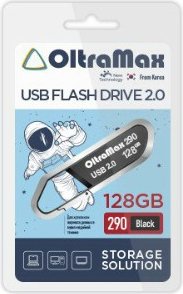 

USB Flash OltraMax 290 128GB (черный)