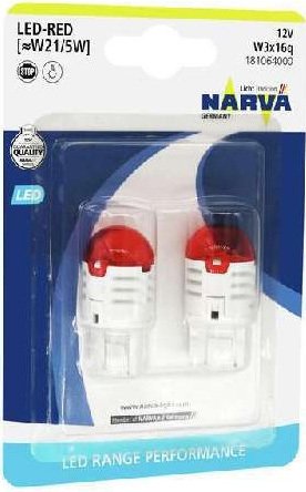 

Светодиодная лампа Narva W21/5W 18106 2шт