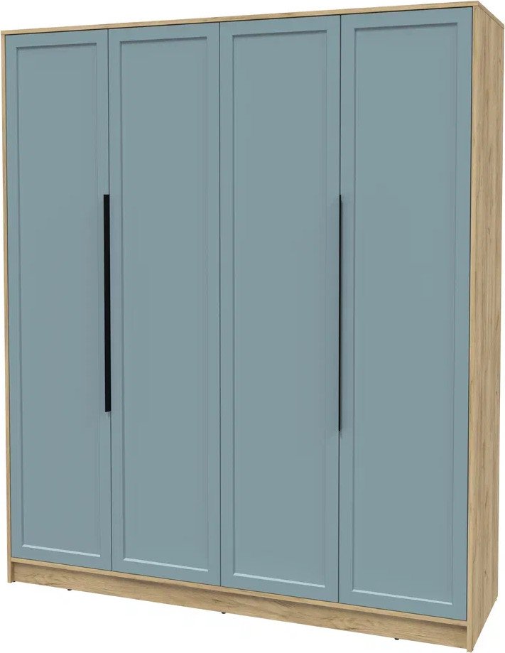 

Шкаф распашной Интерлиния Концепт Тренд КТ-Ш4 (дуб золотой/океан)