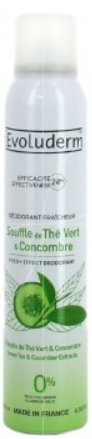 

Дезодорант-спрей Evoluderm Green Tea & Cucumber Extract 200 мл