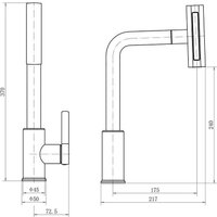 Смеситель Fashun A56131-17