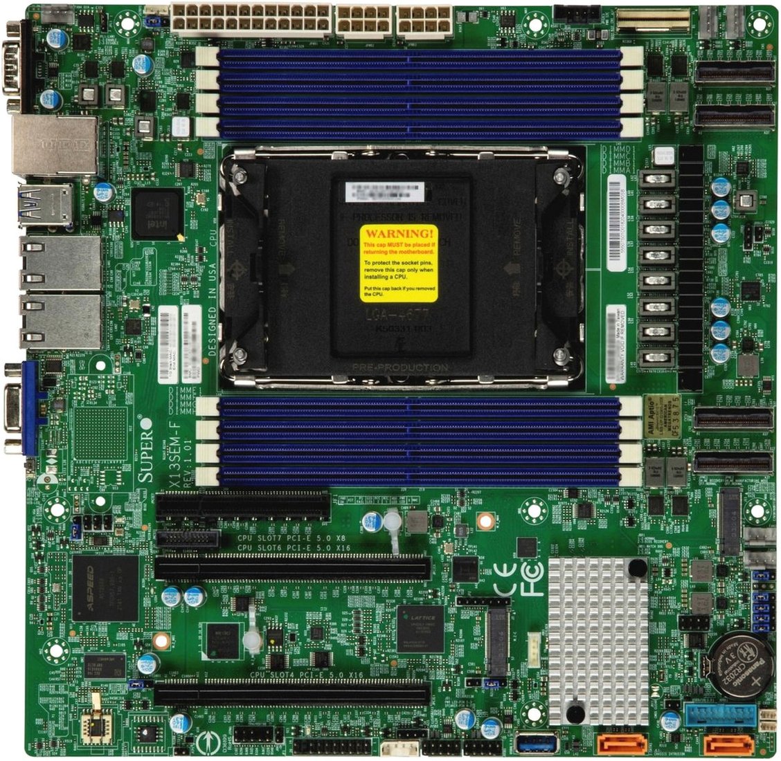 

Материнская плата Supermicro MBD-X13SEM-F-B
