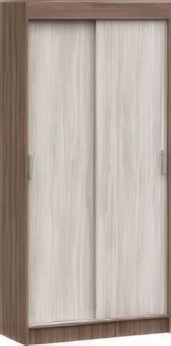 Шкаф распашной Столица Мебели Евро (шимо светлый/шимо темный)