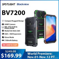 Телефон Blackview BV7200 (зеленый)
