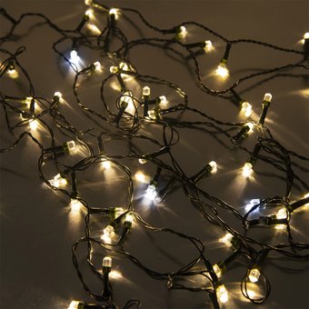 Светодиодная гирлянда Funray Рисовая RL-880WW 2648 (теплый белый/холодный белый)