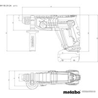 Перфоратор Metabo KH 18 LTX 24 T0523 (с 1-им АКБ)