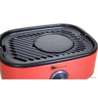 Портативный газовый гриль Sahara Mini BBQ (серый)