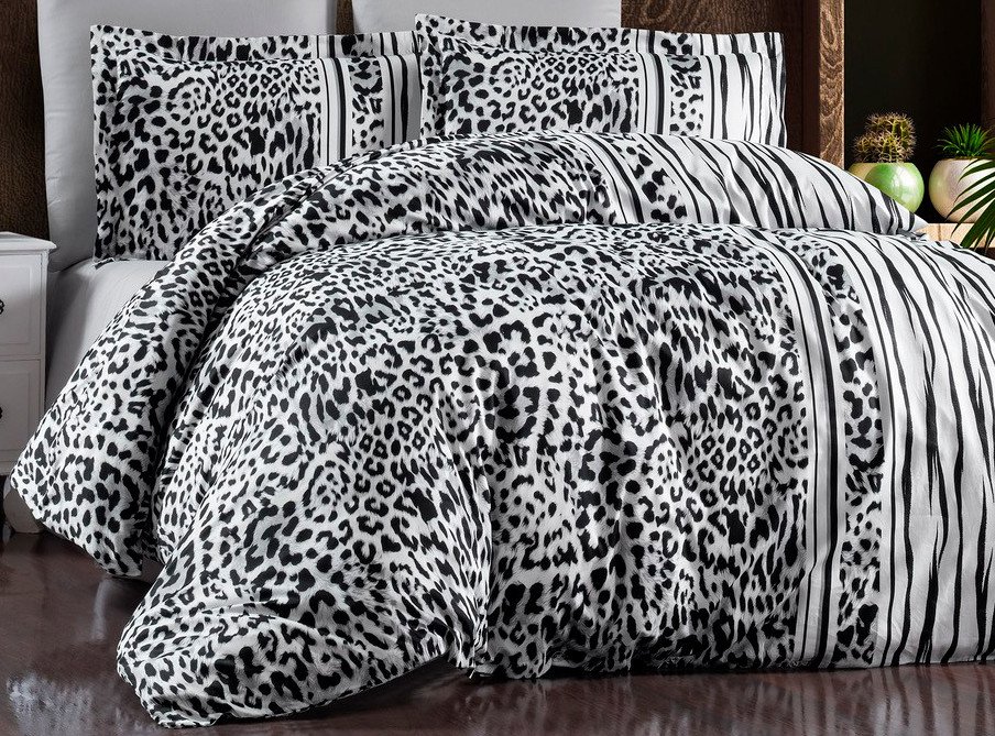 

Постельное белье DO&CO Delux Leopard 12231 (евро, черный)