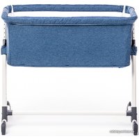Приставная детская кроватка Nuovita Accanto (темно-синий)