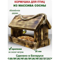 Кормушка для птиц КомфортПром Обоженная 10221201