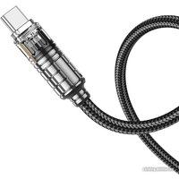 Кабель Hoco U122 USB Type-A - USB Type-C (1.2 м, черный)